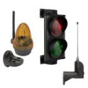 Warning lights, Antennas, Traffic lights